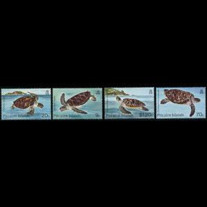 PITCAIRN 1986 - Scott# 266-9 Turtles Set of 4 NH