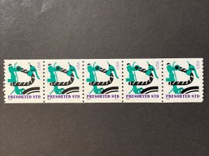 US PNC5 10c Modern Bicycle Stamp Sc# 3229 Plate S111 MNH w/ Control Number