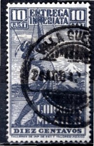 Mexico; 1938: Sc. # E5; Used  Single Stamp