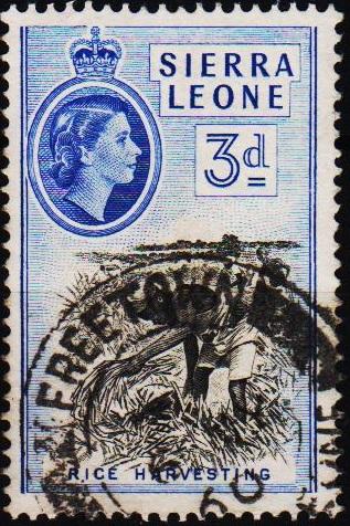 Sierra Leone. 1956 3d S.G.214 Fine Used