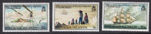 PITCAIRN ISLANDS SCOTT 203-205