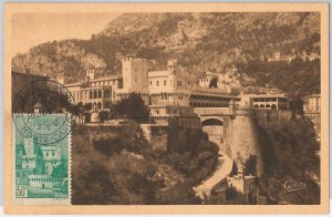 51450 - MONACO - MAXIMUM CARD - ARCHITECTURE 1952-