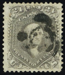 70a, Used 24¢ VF Centering With Nice Margins * Stuart Katz