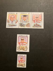 Stamps Tonga Scott #850-2 never hinged