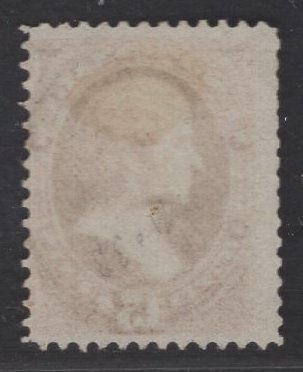 US Stamp #152 15c Orange Webster USED SCV $225