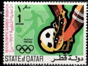 Qatar - #303 1972 Olympics - Soccer - MNH