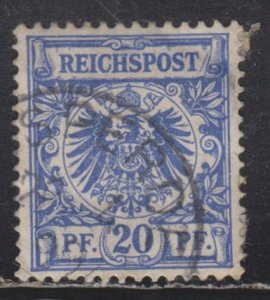 Germany 49 Reichpost 20Pf 1889