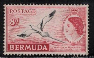 BERMUDA Scott # 153 Unused NO GUM - QEII & Bird