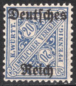 WURTTEMBERG SCOTT O179