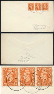 British Guiana KGVI FPO 955 (Georgetown 1953-5) on Superb (philatelic) Cover