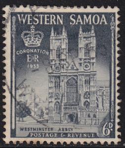 Western Samoa 215 Coronation Issue 1953
