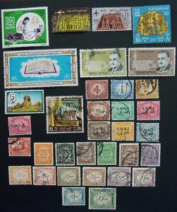 Packet, Egypt, 34 Different BOB Issues, Scott B47 // O59