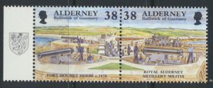 Alderney  SG A138a  SC# 141a Garrison Island  Mint Never Hinged see scan 