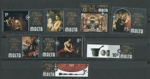 Malta SG 430  - 437  set Mint Very Light Hinge