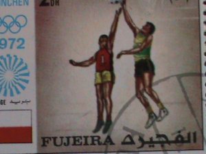 ​FUJEIRA STAMP-1972 OLYMPIC GAMES MUNICH'72 - CTO COMPLETE-LARGE SET SHEET VF