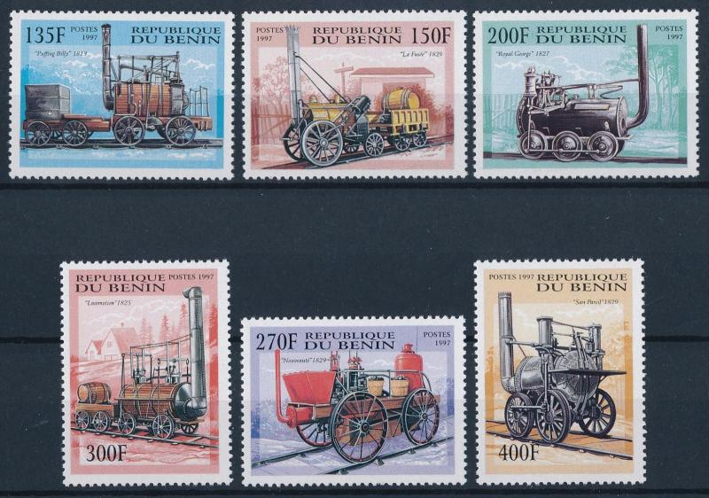 [63649] Benin 1997 Railway Train Eisenbahn Chemin de Fer  MNH