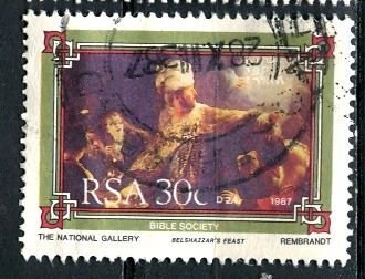 South Africa: 1987 Sc. #703, O/Used Single Stamp