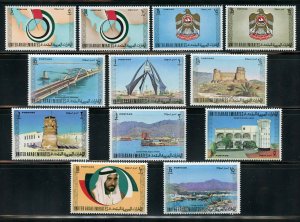 UNITED ARAB EMIRATES SCOTT#1/24 MINT LIGHT HINGED--SCOTT $949.00