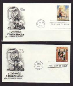 US 2767-2770 Youth Classics 1993 Artcraft S/4 U/A FDC 