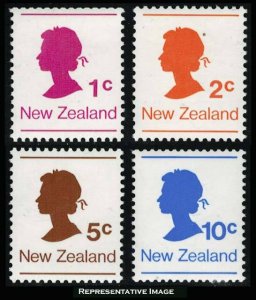 New Zealand Scott 651-654 Mint never hinged.