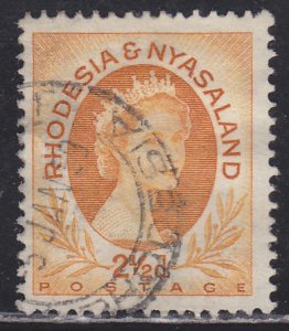 Rhodesia & Nyasaland 143B Queen Elizabeth II 1956