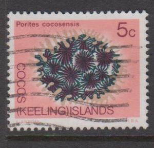 Cocos Islands Sc#12 Used