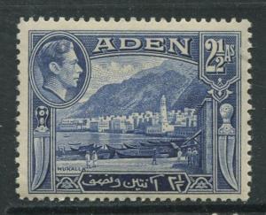 ADEN - Scott 21 - KGVI Definitive Issue - 1938 - MNH - Single 2.1/2a Stamps