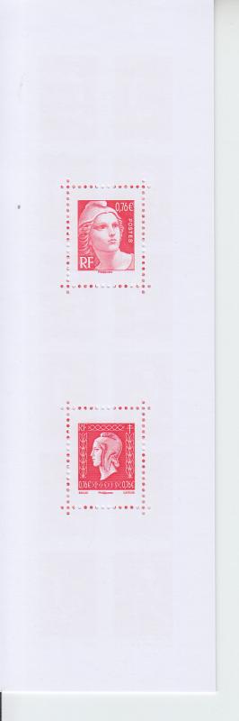 2015 France Marianne Liberation Booklet  (Scott 4908-9a,4910-11a) MNH