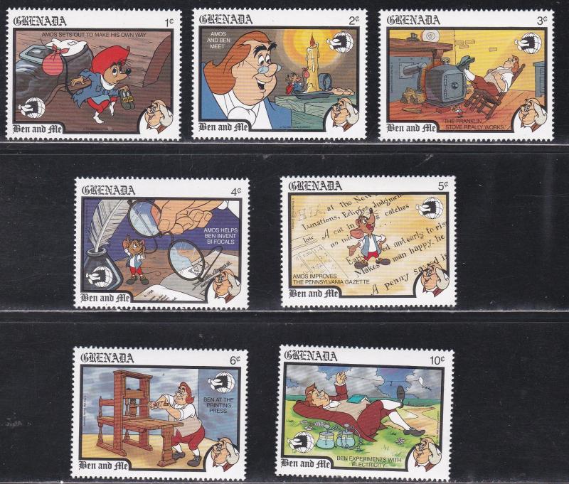 Grenada # 1638-1684, Disney Characters - Sydpex '88, NH, 1/3 Cat.