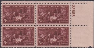 949 Doctors plate Block MNH