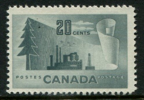 316 Canada 20c Forestry Products, MNH