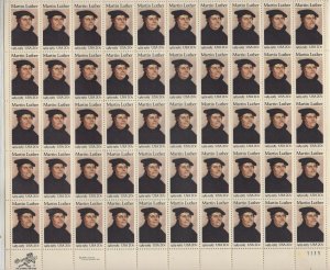 Scott 2065 - Martin Luther. Sheet Of 50. MNH. OG.  #02 2065s50 