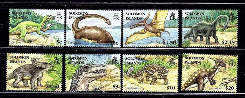 Solomon Is 1062-69 MNH 2006 Prehistoric Animals