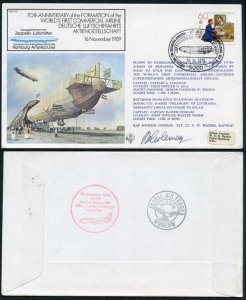 FF8ba Worlds 1st Commercial Airline Captain A Coleman Signed