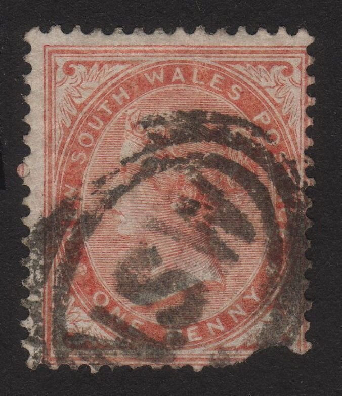 1871, Australia, New South Wales, 1 p, Used, Sc 45