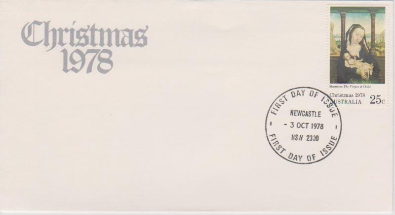 Australia 1978 Christmas First Day Covers x 2