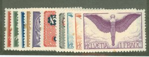 Switzerland #C3-C12  Single (Complete Set)