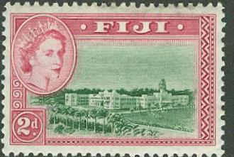 Fiji # 150 Government Buildings (1)  Mint NH