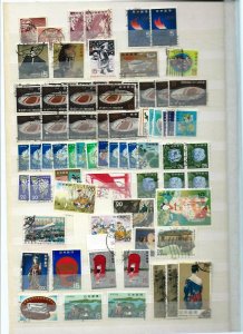 Japan old/modern stamps lot used