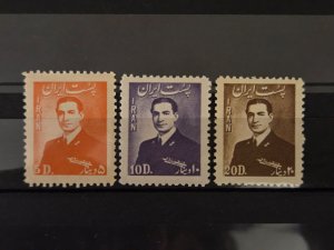 Iran / Persia Scott # 950-952 MH 1951-2