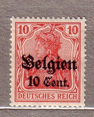 BELGIUM Germany Occupation 1916 MNH(**) Mi 14 #HS672