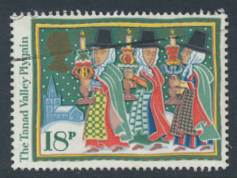 Great Britain  SG 1343  SC# 1164 Christmas   Used see detail and scan