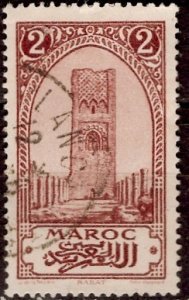 French Morocco 1923: Sc. # 91; Used Single Stamp