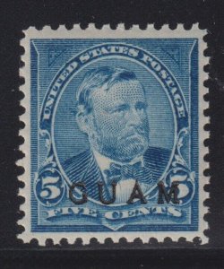 Guam # 5 VF-XF OG mint never hinged with nice color cv $ 65 ! see pic ! 