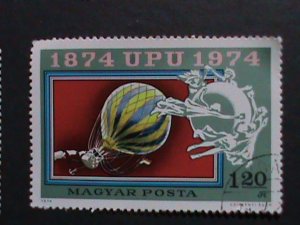 ​HUNGARY-CENTENARY OF UPU & WINERY FACTORY JUMBO LARGE  USE STAMPS VERY FINE