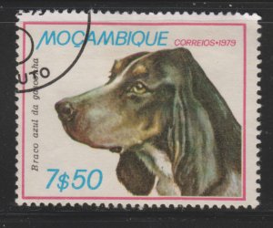 Mozambique 665 Blue Gascon Hound 1979