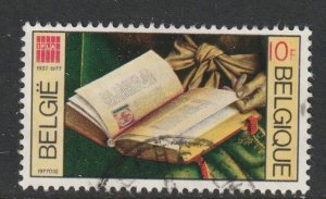 1977 Belgium - Sc 993 - used VF - 1 Single - Open book by Van Eyck Brothers