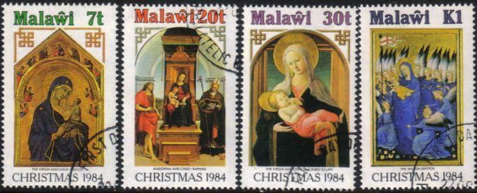 Malawi - 1984 Christmas Set Used SG 716-719