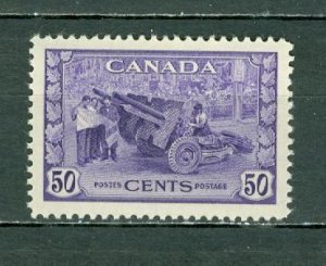 CANADA 1942 WAR MUNITIONS   #261  FRESH VERY FINE MNH..$60.00