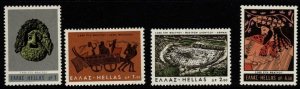 GREECE SG1014/7 1966 GREEK THEATRE MNH